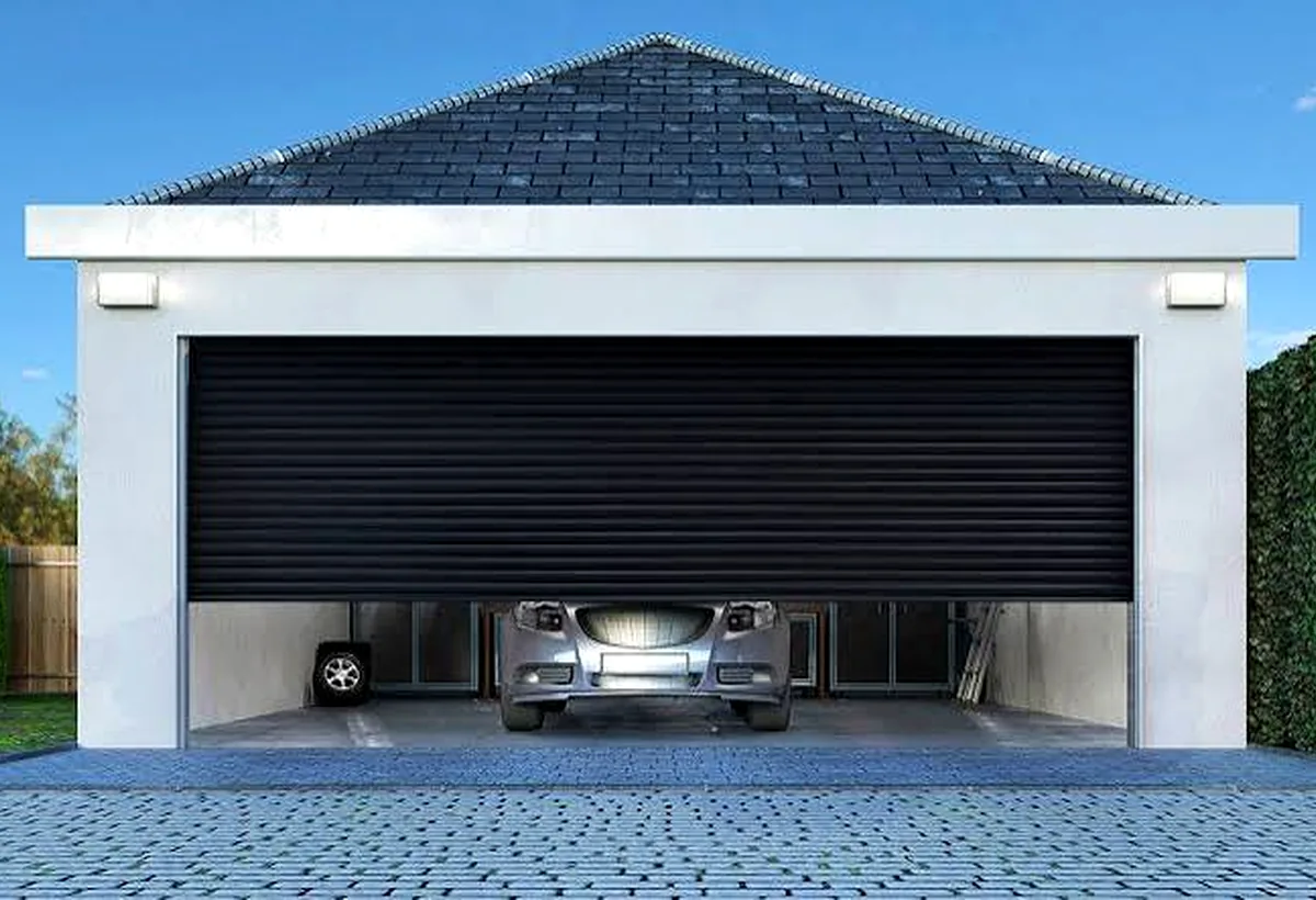 Roll-Up Garage Door